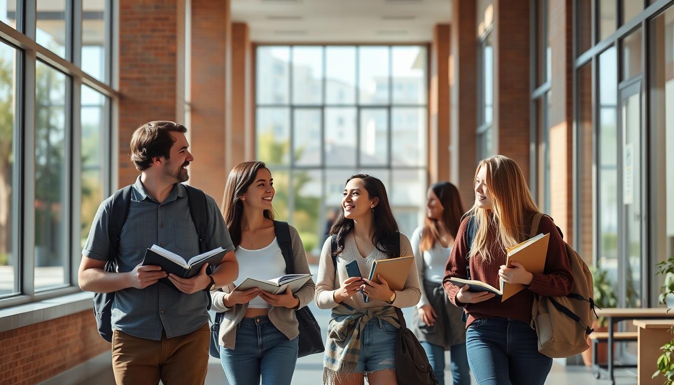 Structured study materials and learning resources on a desk